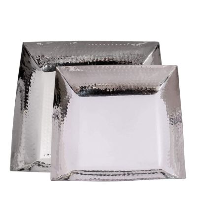 Image of Hammered Square Bowls